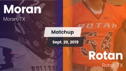 Matchup: Moran vs. Rotan  2019