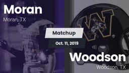Matchup: Moran vs. Woodson  2019
