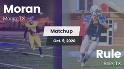 Matchup: Moran vs. Rule  2020