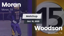 Matchup: Moran vs. Woodson  2020