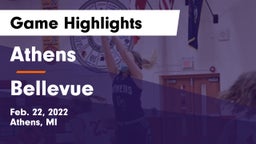 Athens  vs Bellevue  Game Highlights - Feb. 22, 2022