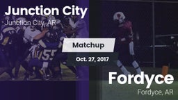 Matchup: Junction City vs. Fordyce  2017