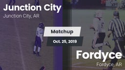 Matchup: Junction City vs. Fordyce  2019