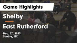 Shelby  vs East Rutherford  Game Highlights - Dec. 27, 2023