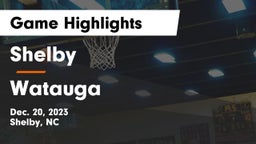 Shelby  vs Watauga  Game Highlights - Dec. 20, 2023