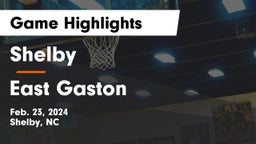 Shelby  vs East Gaston  Game Highlights - Feb. 23, 2024