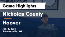 Nicholas County  vs Hoover  Game Highlights - Jan. 6, 2024