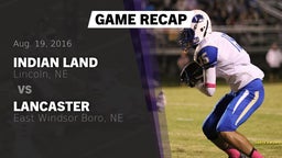 Recap: Indian Land  vs. Lancaster  2016