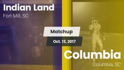Matchup: Indian Land vs. Columbia  2017