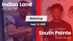 Matchup: Indian Land vs. South Pointe  2018