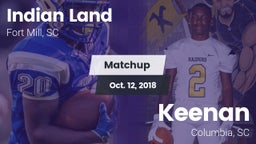 Matchup: Indian Land vs. Keenan  2018