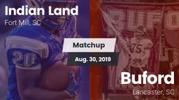 Matchup: Indian Land vs. Buford  2019