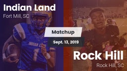 Matchup: Indian Land vs. Rock Hill  2019