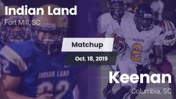 Matchup: Indian Land vs. Keenan  2019