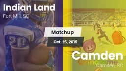Matchup: Indian Land vs. Camden  2019