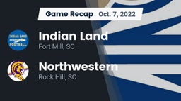 Recap: Indian Land  vs. Northwestern  2022
