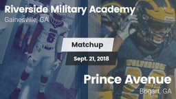 Matchup: Riverside Military A vs. Prince Avenue  2018
