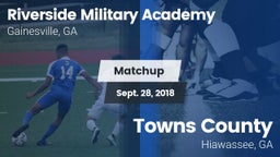 Matchup: Riverside Military A vs. Towns County  2018