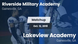 Matchup: Riverside Military A vs. Lakeview Academy  2018