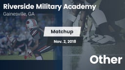Matchup: Riverside Military A vs. Other 2018