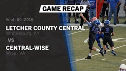 Recap: Letcher County Central  vs. Central-Wise  2016