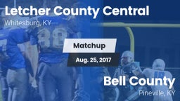 Matchup: Letcher County Centr vs. Bell County  2017