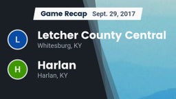 Recap: Letcher County Central  vs. Harlan  2017