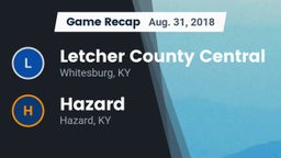 Recap: Letcher County Central  vs. Hazard  2018