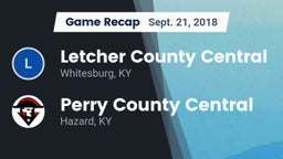 Recap: Letcher County Central  vs. Perry County Central  2018