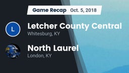 Recap: Letcher County Central  vs. North Laurel  2018