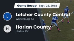 Recap: Letcher County Central  vs. Harlan County  2018
