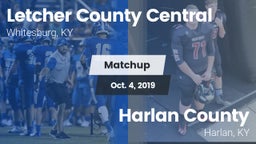 Matchup: Letcher County Centr vs. Harlan County  2019
