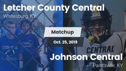 Matchup: Letcher County Centr vs. Johnson Central  2019