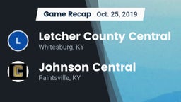 Recap: Letcher County Central  vs. Johnson Central  2019