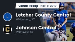 Recap: Letcher County Central  vs. Johnson Central  2019