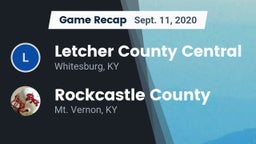 Recap: Letcher County Central  vs. Rockcastle County  2020