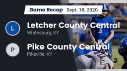 Recap: Letcher County Central  vs. Pike County Central  2020
