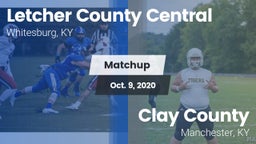 Matchup: Letcher County Centr vs. Clay County  2020