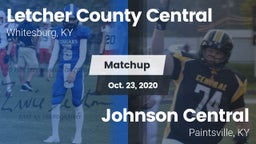 Matchup: Letcher County Centr vs. Johnson Central  2020