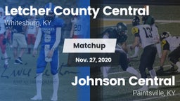 Matchup: Letcher County Centr vs. Johnson Central  2020