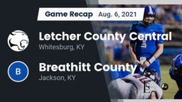 Recap: Letcher County Central  vs. Breathitt County  2021