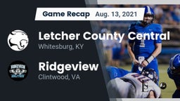 Recap: Letcher County Central  vs. Ridgeview  2021