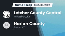 Recap: Letcher County Central  vs. Harlan County  2022