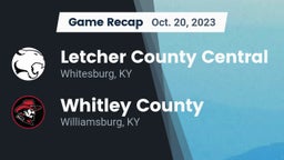 Recap: Letcher County Central  vs. Whitley County  2023