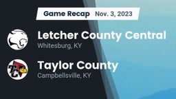 Recap: Letcher County Central  vs. Taylor County  2023