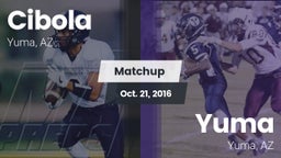 Matchup: Cibola vs. Yuma  2016