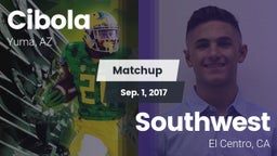 Matchup: Cibola vs. Southwest  2017