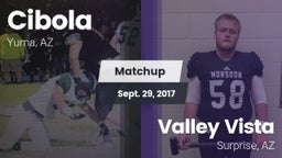 Matchup: Cibola vs. Valley Vista  2017