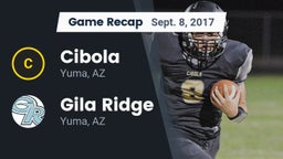 Recap: Cibola  vs. Gila Ridge  2017
