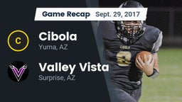 Recap: Cibola  vs. Valley Vista  2017